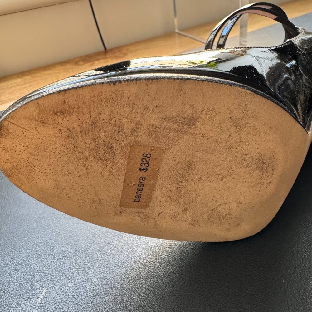 Sexy Kate Spade Black Patent Heels- size 7.5 - Picture 7 of 7